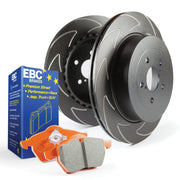EBC-EBC S7 Kits Orangestuff Pads and BSD Rotors- at Damond Motorsports