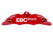 EBC-EBC Racing 05-11 Ford Focus ST (Mk2) Front Right Apollo-4 Red Caliper- at Damond Motorsports