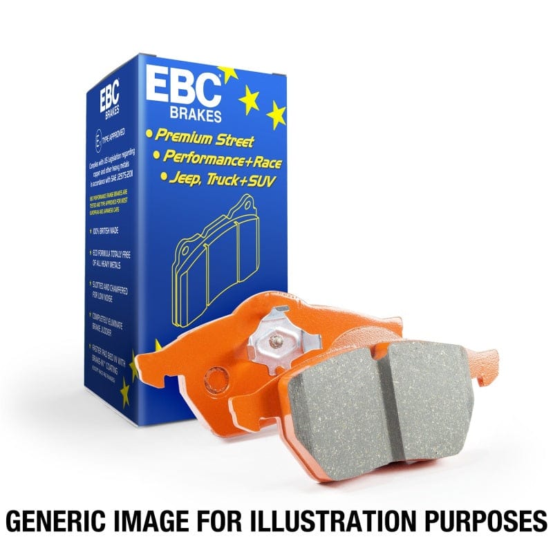 EBC-EBC 73-74 Buick Apollo 4.1 Orangestuff Front Brake Pads- at Damond Motorsports