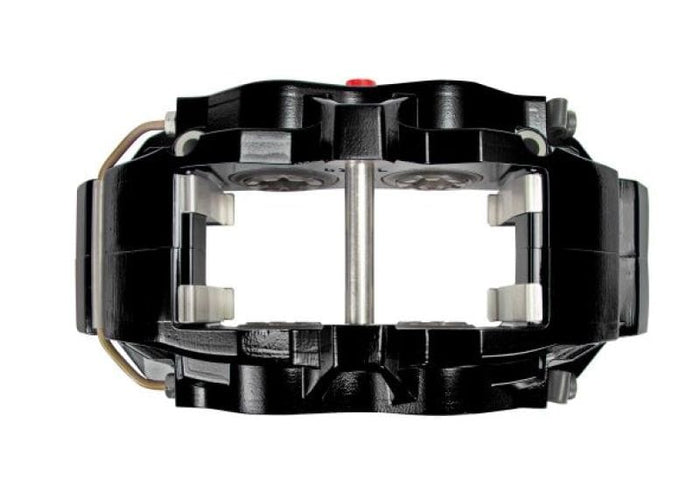 EBC Racing 05-11 Ford Focus ST (Mk2) Front Left Apollo-4 Black Caliper available at Damond Motorsports