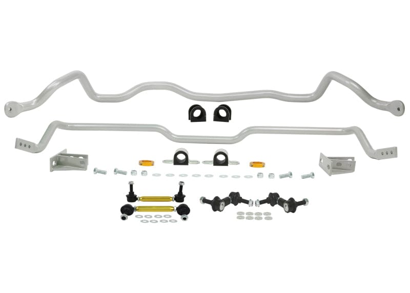 Whiteline-Whiteline 03-06 Mitsubishi Lancer EVO / 05-06 EVO MR/RS Front & Rear Sway Bar Kit w/26mm Rear- at Damond Motorsports