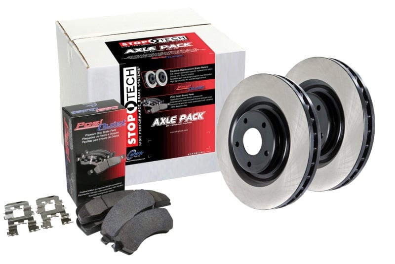 Stoptech-Centric OE Coated Front & Rear Brake Kit (4 Wheel)- at Damond Motorsports
