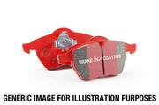 EBC-EBC 2017+ Honda Civic Type-R Redstuff Rear Brake Pads- at Damond Motorsports