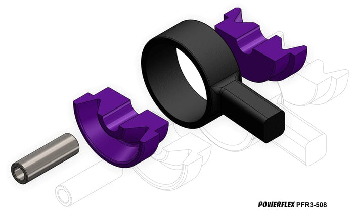 Powerflex-Audi S3 / TT Mk1, VW Golf Mk4 4WD Rear Trailing Arm Front Bushing- at Damond Motorsports