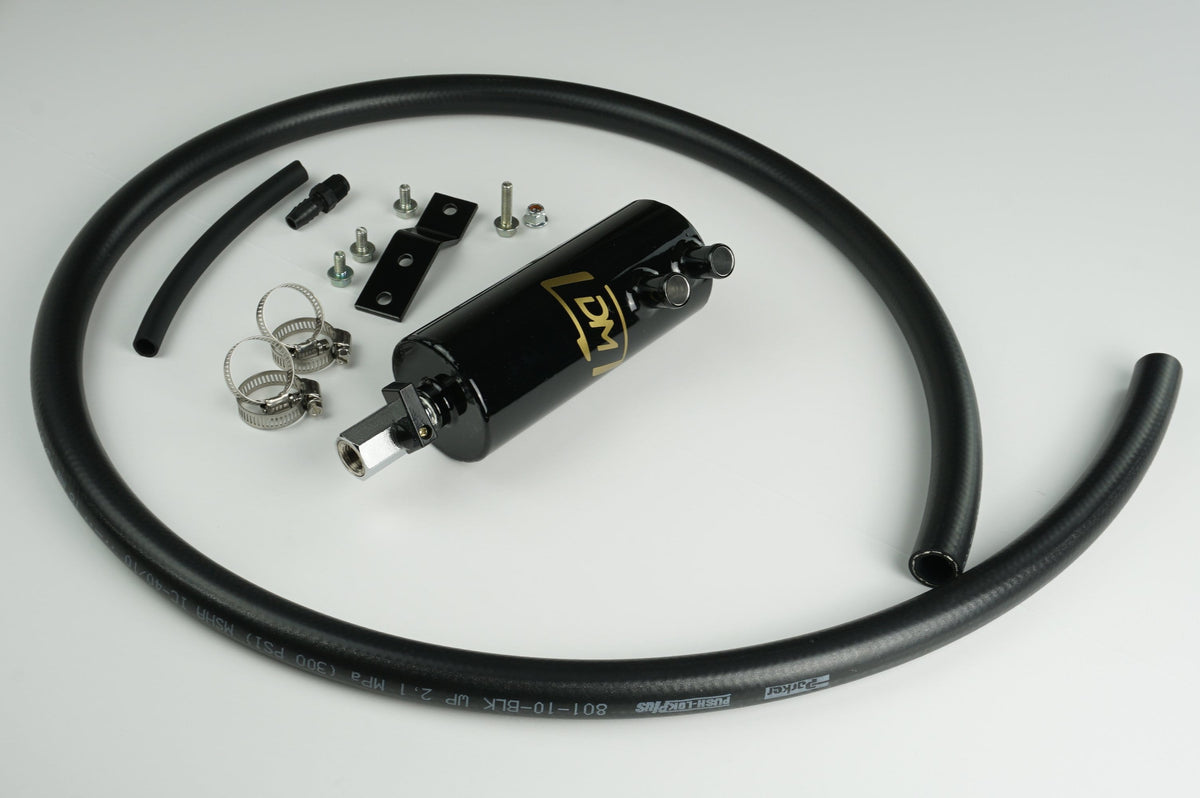 Universal Oil Catch Can Kit — Damond Motorsports