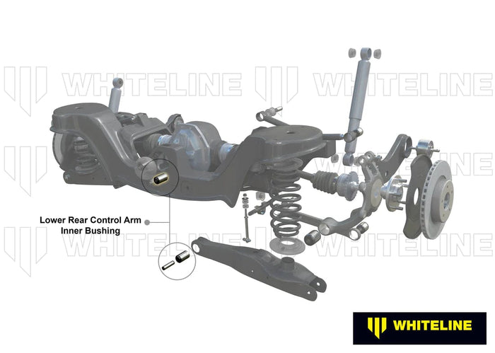 Whiteline-Whiteline Plus Lower Rear Control Arm Bushing Kit- at Damond Motorsports