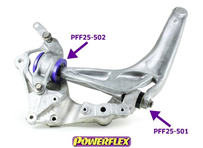 Powerflex-Honda Civic 05-11 Front Lower Control Arm Front Bushings- at Damond Motorsports