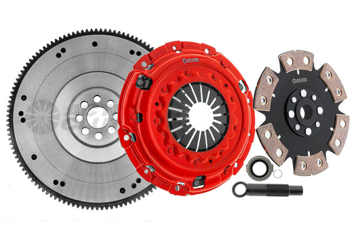Action Clutch Stage 6 Clutch Kit (2MD) for Honda Civic SI 2012-2015 2.4L (K24Z7) Includes OE HD Flywheel available at Damond Motorsports