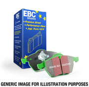 EBC-EBC 04-08 Acura TL 3.2 (Manual)(Brembo) Greenstuff Front Brake Pads- at Damond Motorsports