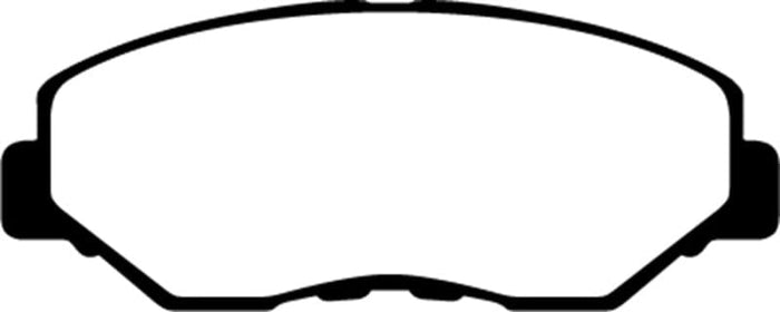 EBC-EBC 13-15 Acura ILX 1.5 Hybrid Greenstuff Front Brake Pads- at Damond Motorsports