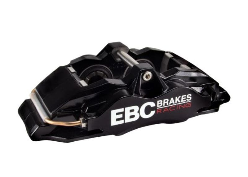 EBC Racing 05-11 Ford Focus ST (Mk2) Front Left Apollo-4 Black Caliper available at Damond Motorsports