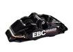 EBC Racing 05-11 Ford Focus ST (Mk2) Front Right Apollo-4 Black Caliper available at Damond Motorsports
