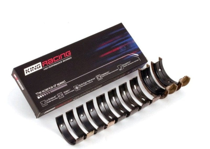 King Engine Bearings-King Mitsubishi 4G63/4G64 7 Bolt 2nd Gen DSM and EVO I-IV (Size STDX) Performance Main Bearing Set- at Damond Motorsports