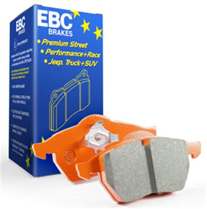 EBC-EBC Ford Saleen Mustang Alcon front calipers Orangestuff Front Brake Pads- at Damond Motorsports