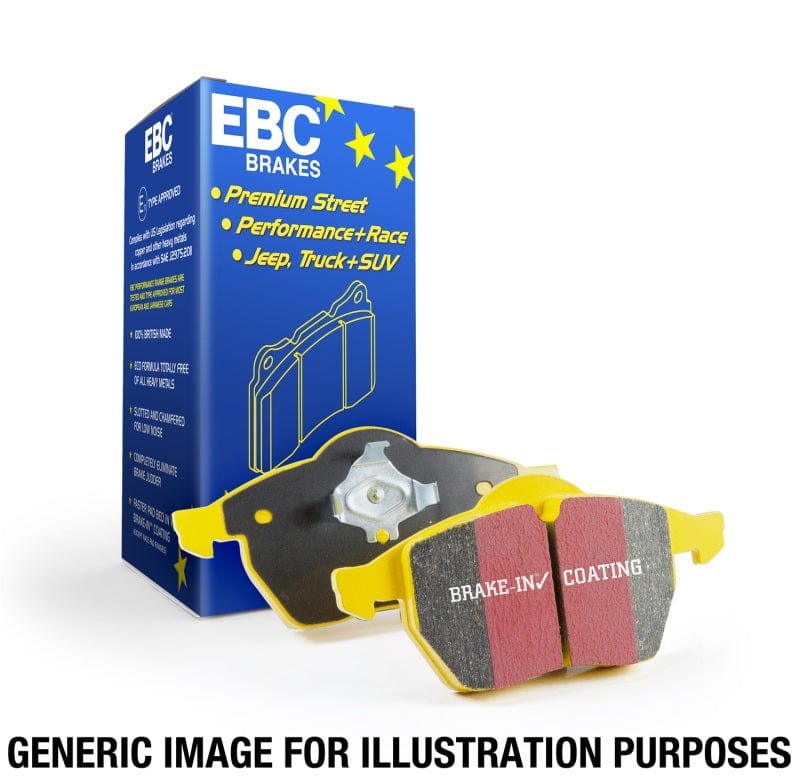 EBC-EBC 12+ Acura RDX 3.5 Yellowstuff Front Brake Pads- at Damond Motorsports