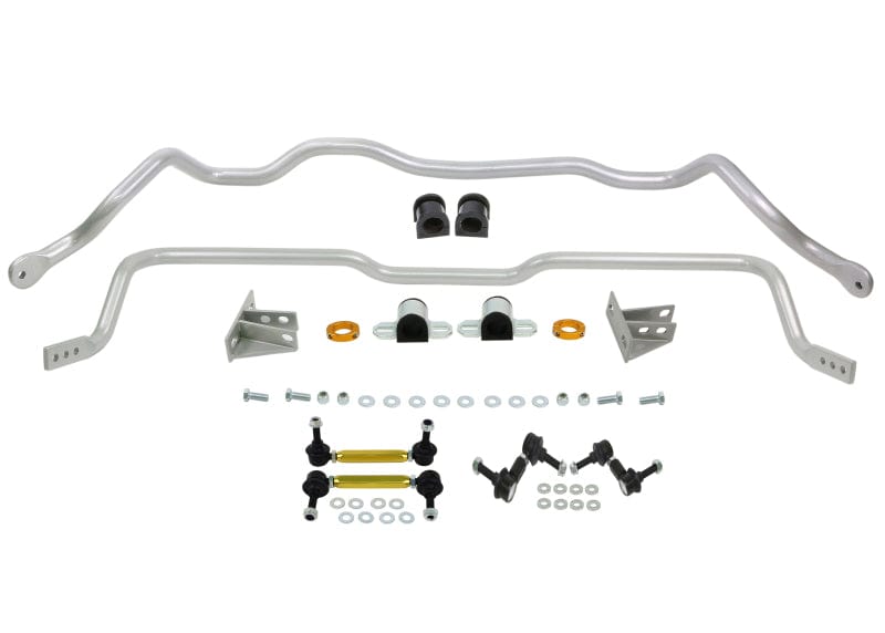 Whiteline-Whiteline 03-06 Mitsubishi Lancer EVO / 05-06 EVO MR/RS Front & Rear Sway Bar Kit w/26mm Rear- at Damond Motorsports