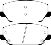 EBC 2019+ Hyundai Veloster Turbo N (2nd Gen) 2.0L Ultimax Front Brake Pads available at Damond Motorsports