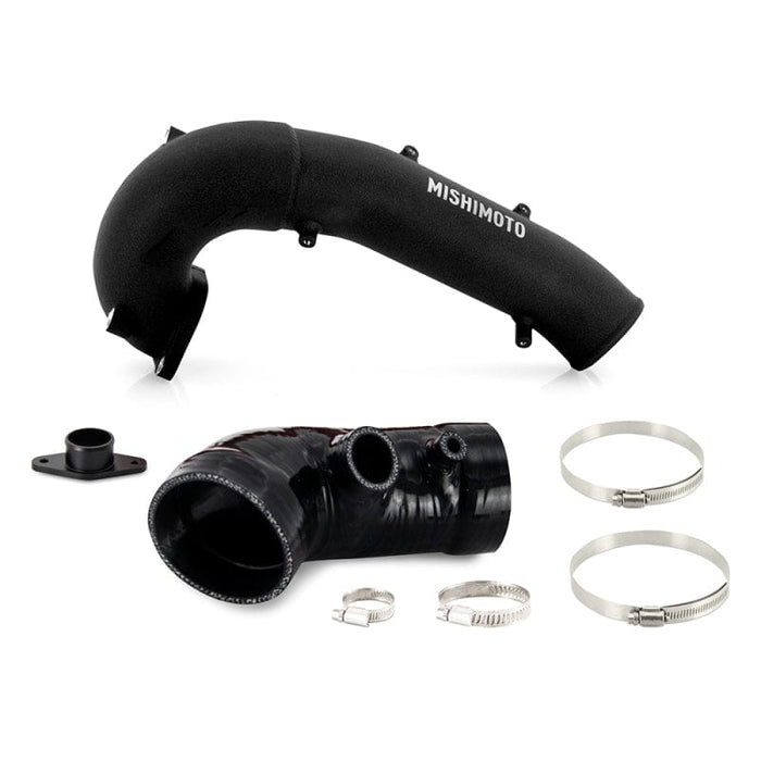 Mishimoto-Mishimoto 2017+ Honda Civic Type-R Inlet Pipe Upgrade Kit - Black- at Damond Motorsports