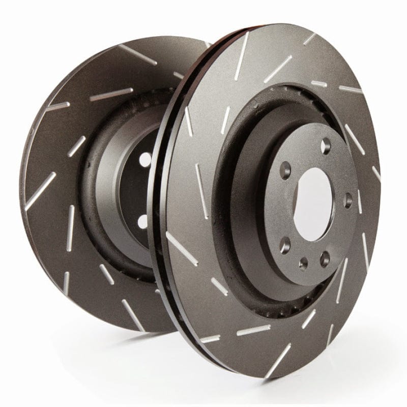 EBC-EBC 2017+ Honda Civic Coupe 2.0L USR Slotted Rear Rotors- at Damond Motorsports