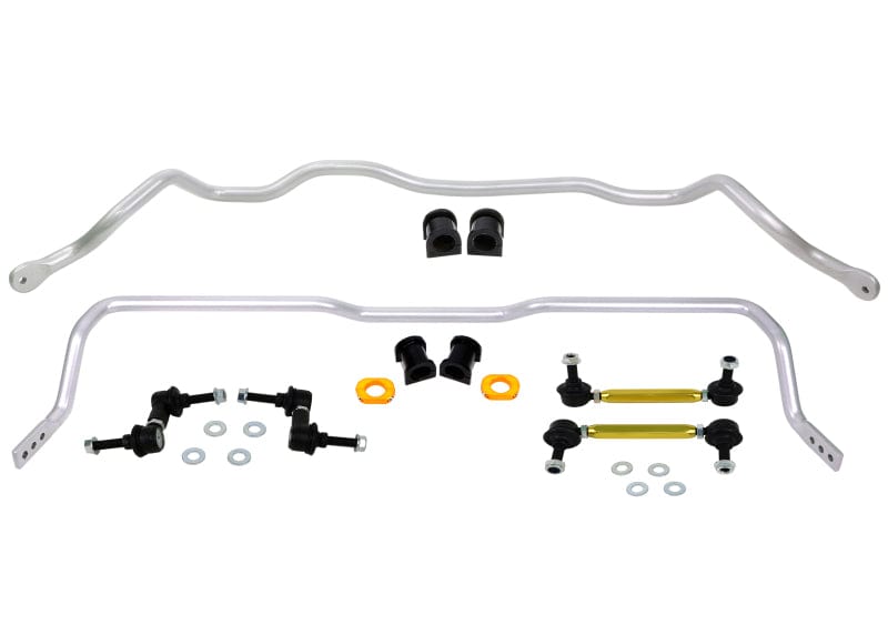 Whiteline-Whiteline 03-06 Mitsubishi Lancer EVO / 05-06 EVO MR/RS Front & Rear Sway Bar Kit w/24mm Rear- at Damond Motorsports
