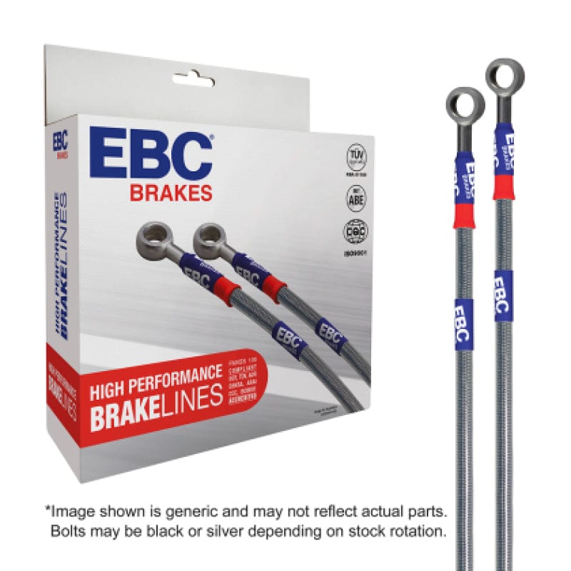 EBC-EBC 16-21 Honda Civic Si Sedan 1.5T Stainless Steel Brake Line Kit- at Damond Motorsports
