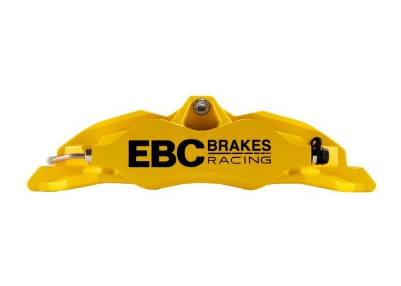 EBC Racing 05-11 Ford Focus ST (Mk2) Front Left Apollo-4 Yellow Caliper available at Damond Motorsports