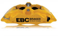 EBC Racing 05-11 Ford Focus ST (Mk2) Front Left Apollo-4 Yellow Caliper available at Damond Motorsports