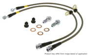 Stoptech-StopTech 07-09 Mazdaspeed3 / 04-07 Mazda 3 Stainless Steel Front Brake Lines- at Damond Motorsports