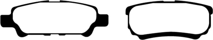 EBC-EBC 11-14 Chrysler 200 2.4 Redstuff Rear Brake Pads- at Damond Motorsports