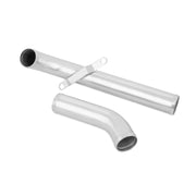 Mishimoto-Mishimoto 08+ Mitsubishi Lancer Evolution X Black Upper Intercooler Pipe Kit- at Damond Motorsports