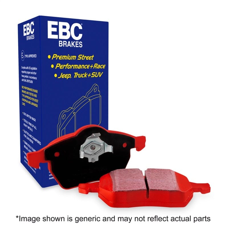 EBC-EBC 2017+ Honda Civic Type-R Redstuff Rear Brake Pads- at Damond Motorsports