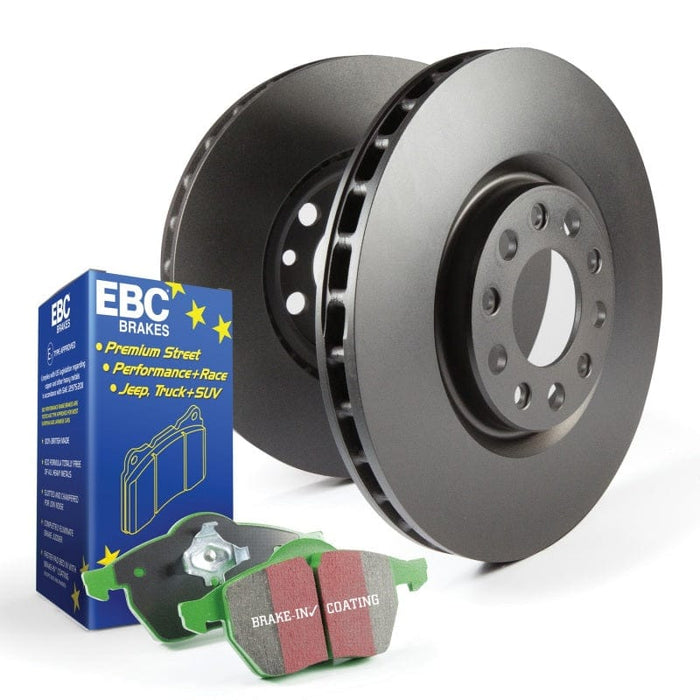 EBC-EBC S11 Kits Greenstuff Pads and RK Rotors- at Damond Motorsports
