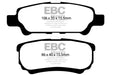 EBC-EBC 11-14 Chrysler 200 2.4 Greenstuff Rear Brake Pads- at Damond Motorsports