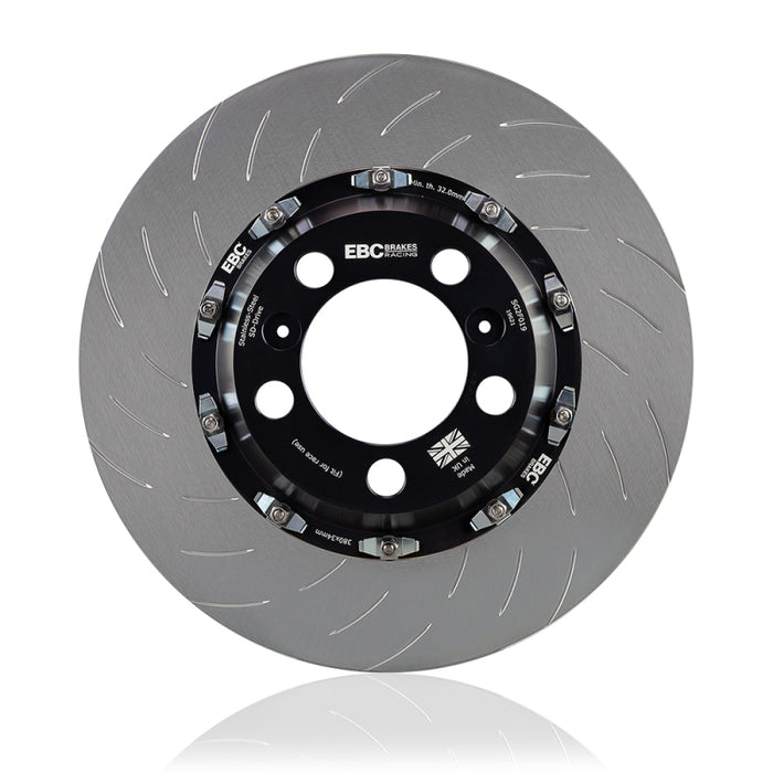 EBC Racing 2016+ Ford Focus RS 2 Piece SG Racing Front Rotors available at Damond Motorsports