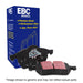 EBC-EBC 12+ Ford Focus 2.0 Turbo ST Ultimax2 Front Brake Pads- at Damond Motorsports