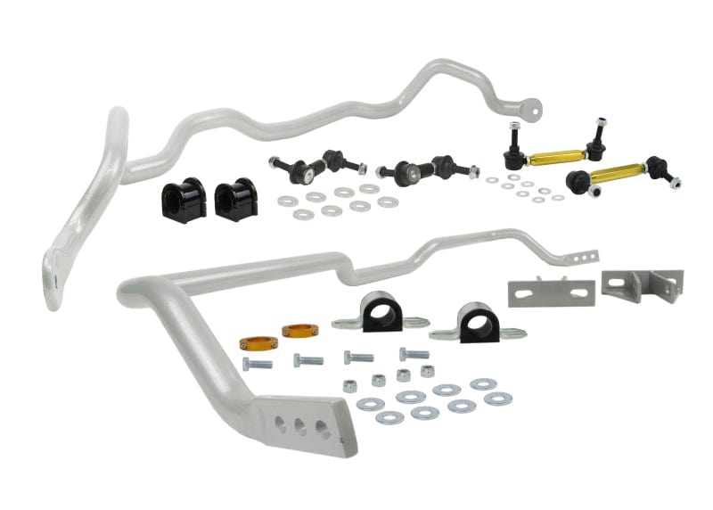 Whiteline-Whiteline 03-06 Mitsubishi Lancer EVO / 05-06 EVO MR/RS Front & Rear Sway Bar Kit w/26mm Rear- at Damond Motorsports