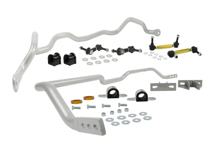 Whiteline-Whiteline 03-06 Mitsubishi Lancer EVO / 05-06 EVO MR/RS Front & Rear Sway Bar Kit w/26mm Rear- at Damond Motorsports