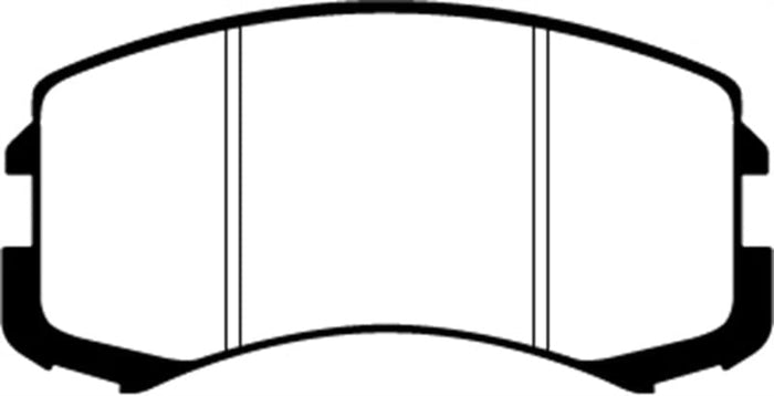 EBC-EBC 02-05 Mitsubishi Lancer 2.0 ES Ultimax2 Front Brake Pads- at Damond Motorsports