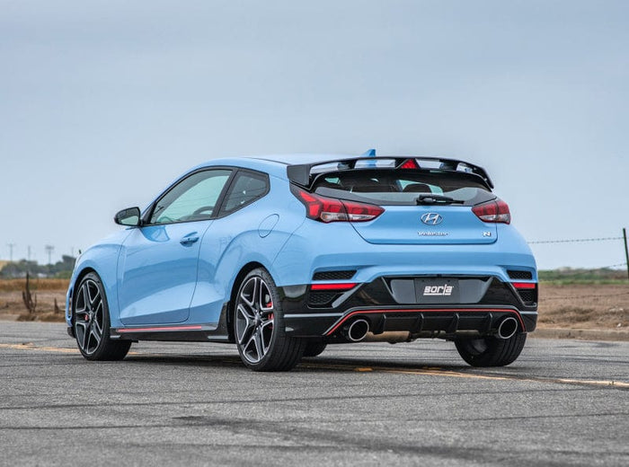 Borla 19-20 Hyundai Veloster N 2.0L I4 MT FWD 2DR 3in ATAK CatBack Exhaust w/ SS Tips available at Damond Motorsports