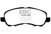 EBC-EBC 11-14 Chrysler 200 2.4 Redstuff Front Brake Pads- at Damond Motorsports