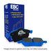 EBC-EBC 16-18 Ford Focus RS Bluestuff Front Brake Pads- at Damond Motorsports