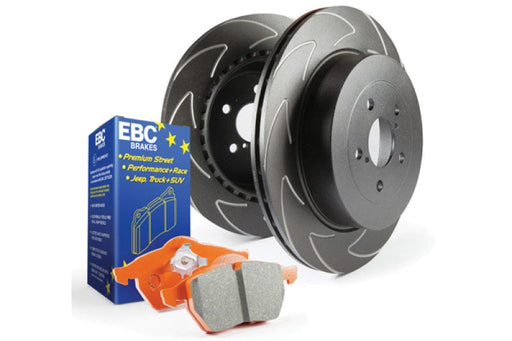 EBC-EBC S7 Kits Orangestuff Pads and BSD Rotors- at Damond Motorsports