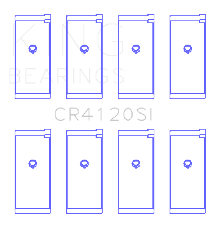 King Engine Bearings-King Mitsubishi 4G63/64 DOHC (Size +0.5) Rod Bearing Set- at Damond Motorsports