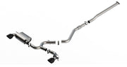 Borla 22-23 Hyundai Kona N 2.0L 4 CYL. Turbo AT/MT ATAK Catback Exhaust Black Chrome available at Damond Motorsports