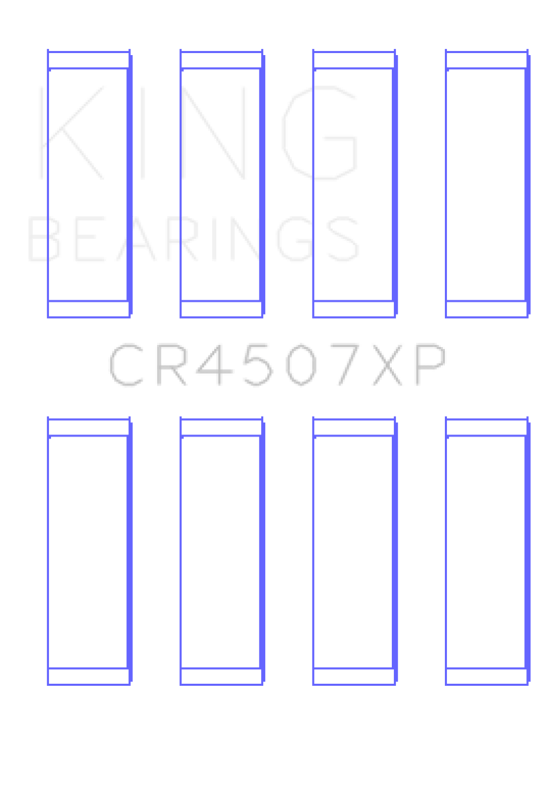 King Engine Bearings-King Mazda L3-VDT MZR (Size STD) Performance Rod Bearing Set- at Damond Motorsports