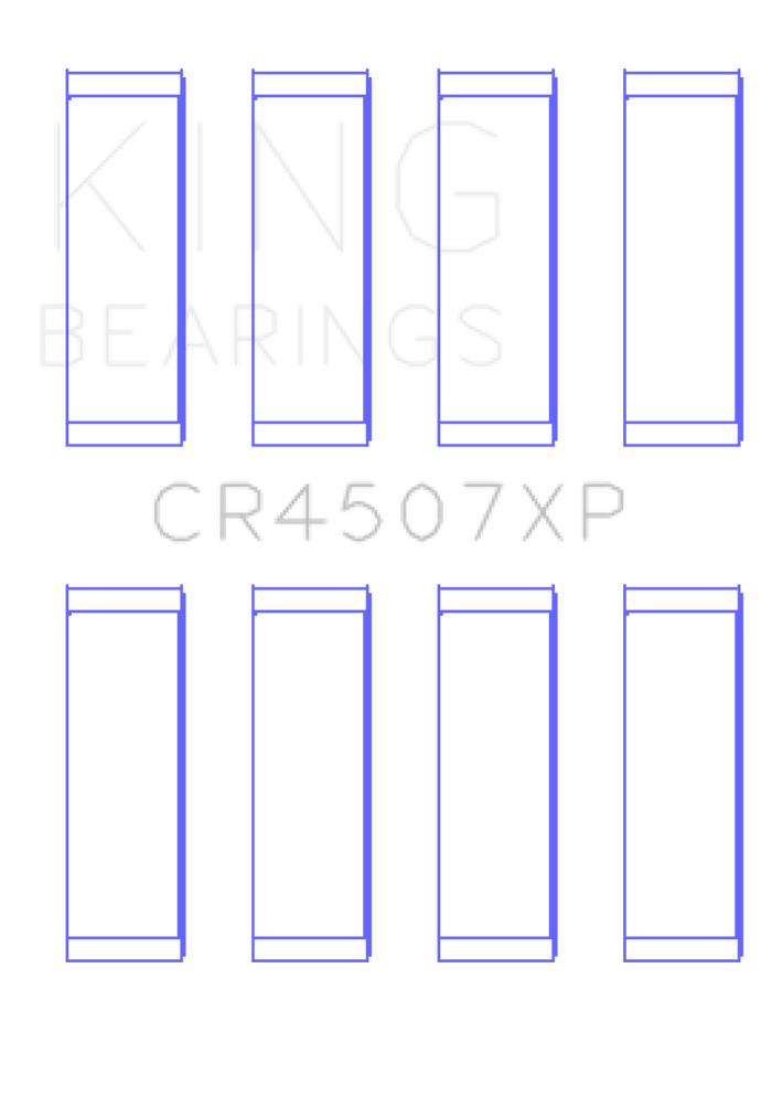 King Engine Bearings-King Mazda L3-VDT MZR (Size STD) Performance Rod Bearing Set- at Damond Motorsports