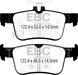 EBC-EBC 2016+ Honda Civic Coupe 1.5L Turbo Greenstuff Rear Brake Pads- at Damond Motorsports