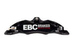 EBC Racing 05-11 Ford Focus ST (Mk2) Front Left Apollo-4 Black Caliper available at Damond Motorsports