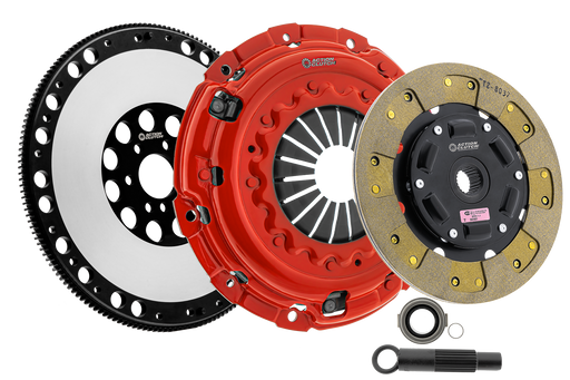 Action Clutch Stage 2 Clutch Kit (1KS) for Volkswagen Beetle 1999-2004 1.8L Turbo FWD Includes Lightened Flywheel available at Damond Motorsports