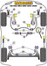 Powerflex-Volkswagen Golf Mk3 / Jetta Mk3, Corrado VR6 Front Control Arm Rear Bushing- at Damond Motorsports